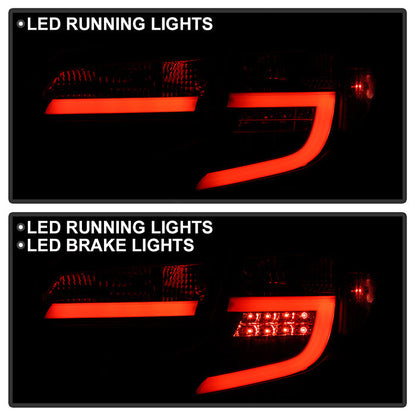 Spyder Toyota Camry 12-14 Light Bar LED Tail Lights Black ALT-YD-TC12-LBLED-BK 5079411