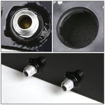 4 Gallon Bottom-Feed Fuel Cell Gas Tank - Aluminum