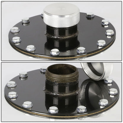 19 Gallon Fuel Cell Gas Tank with Level Sender Top-Feed Aluminum