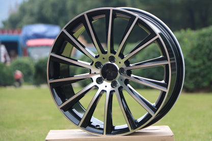22" Multispoke Style Wheels fits Mercedes Benz CL500 CL550 CL65 CLS350 CLS550 CLS63 CLS65 E300 E350 E53 E550 E63 E65 GL350 GL450 GL550 GLE350 GLE450 GLE53 GLE580 GLS350 GLS450 GLS63 ML350 ML450 ML500 ML550 S450 S500 S550 S580 S600 S63 S65