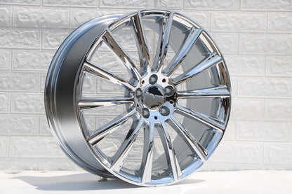 20" Multispoke Style Wheels fits Mercedes Benz C250 C300 C400 C63 CL500 CL550 CL65 CLS550 CLS63 CLS65 E300 E350 E53 E550 E63 E65 GL350 GL450 GLE350 GLE450 GLE53 GLE580 GLS450 GLS63 ML350 ML500 S350 S400 S450 S500 S550 S560 S580 S600 S63 S65