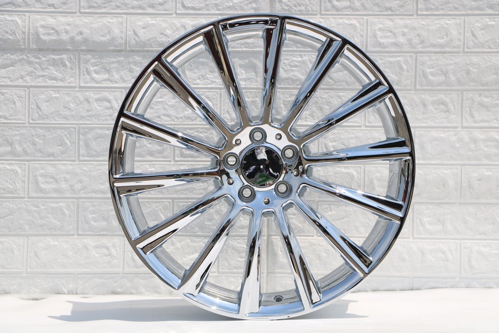 22" Multispoke Style Wheels fits Mercedes Benz CL500 CL550 CL65 CLS350 CLS550 CLS63 CLS65 E300 E350 E53 E550 E63 E65 GL350 GL450 GL550 GLE350 GLE450 GLE53 GLE580 GLS350 GLS450 GLS63 ML350 ML450 ML500 ML550 S450 S500 S550 S580 S600 S63 S65