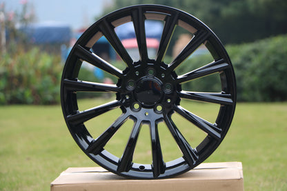 18" Multispoke Style Wheels fits Mercedes Benz C180 C250 C300 C350 C400 C550 C63 CL500 CL65 CLA250 CLA45 CLS550 CLS63 CLS65 E300 E320 E350 E53 E550 E63 E65 S350 S400 S450 S500 S550 S600 S63