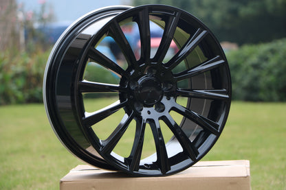 22" Multispoke Style Wheels fits Mercedes Benz CL500 CL550 CL65 CLS350 CLS550 CLS63 CLS65 E300 E350 E53 E550 E63 E65 GL350 GL450 GL550 GLE350 GLE450 GLE53 GLE580 GLS350 GLS450 GLS63 ML350 ML450 ML500 ML550 S450 S500 S550 S580 S600 S63 S65