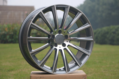 17" Multispoke Style Wheels fits Mercedes Benz C230 C250 C280 C300 C350 CLA250 E300 E320 E350 E450 E500 E550 GLA250 W204 W205