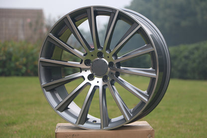 19" Multispoke Style Wheels fits Mercedes Benz C180 C250 C300 C350 C400 CLA250 E300 E320 E350 E550 S350 S400 S450 S500 S550 S600 S63