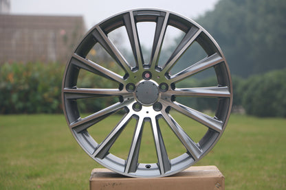 17" Multispoke Style Wheels fits Mercedes Benz C230 C250 C280 C300 C350 CLA250 E300 E320 E350 E450 E500 E550 GLA250 W204 W205