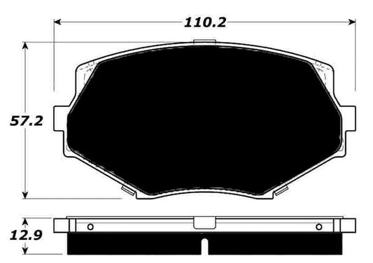 Porterfield Brake Pads for 2002 MAZDA MIATA Normal Suspension