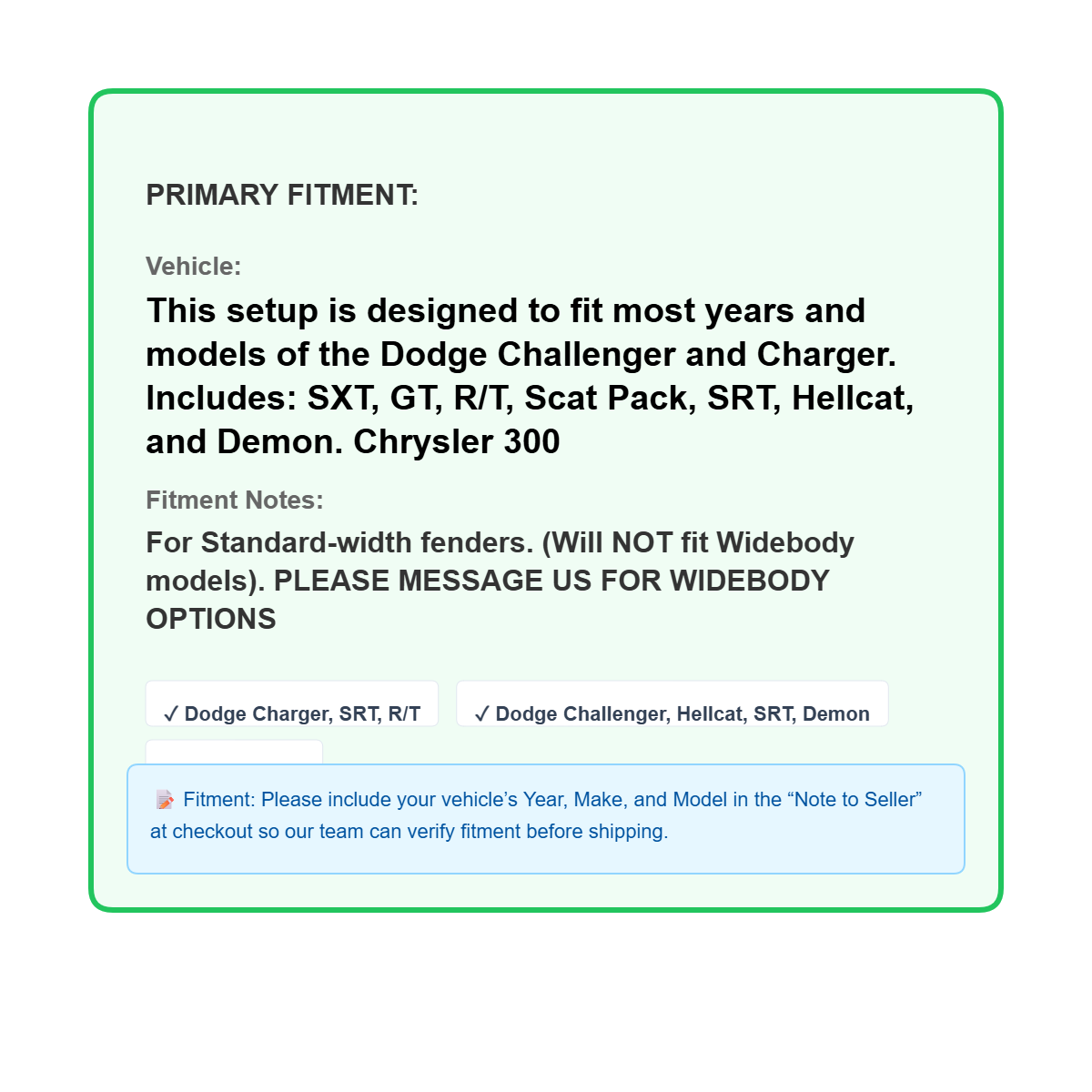 SR6 20x10.5 5x115 +15 71.5 Gloss Black