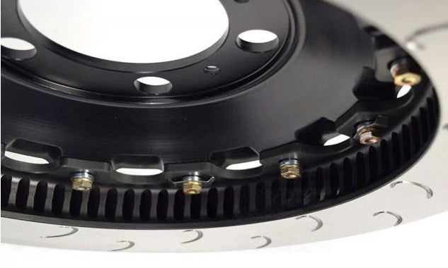 AP Racing 345mmx30mm 2-piece J Hook Front Brake Rotors for Corvette C8 Z51