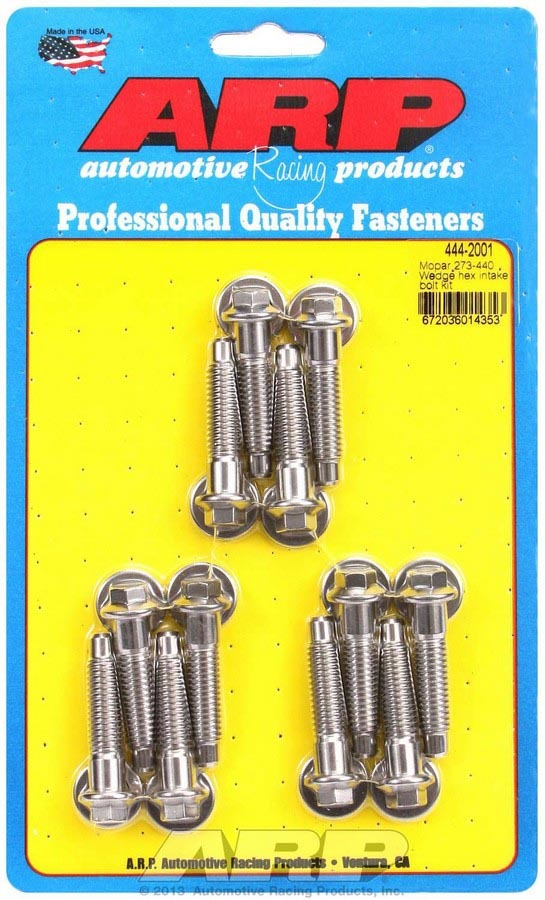 INTAKE BOLT KIT MOPAR HEX SS