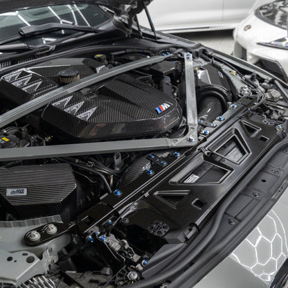 JDC Titanium Engine Bay Dress-Up Hardware Kit | 2021-2026 BMW M3/M4