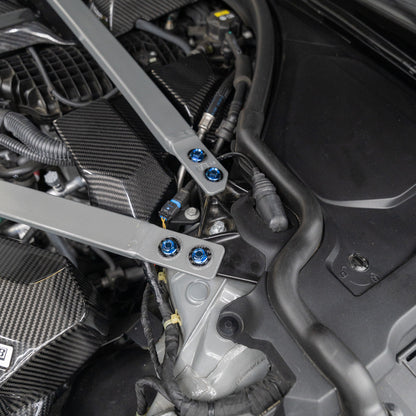 JDC Titanium Engine Bay Dress-Up Hardware Kit | 2021-2026 BMW M3/M4