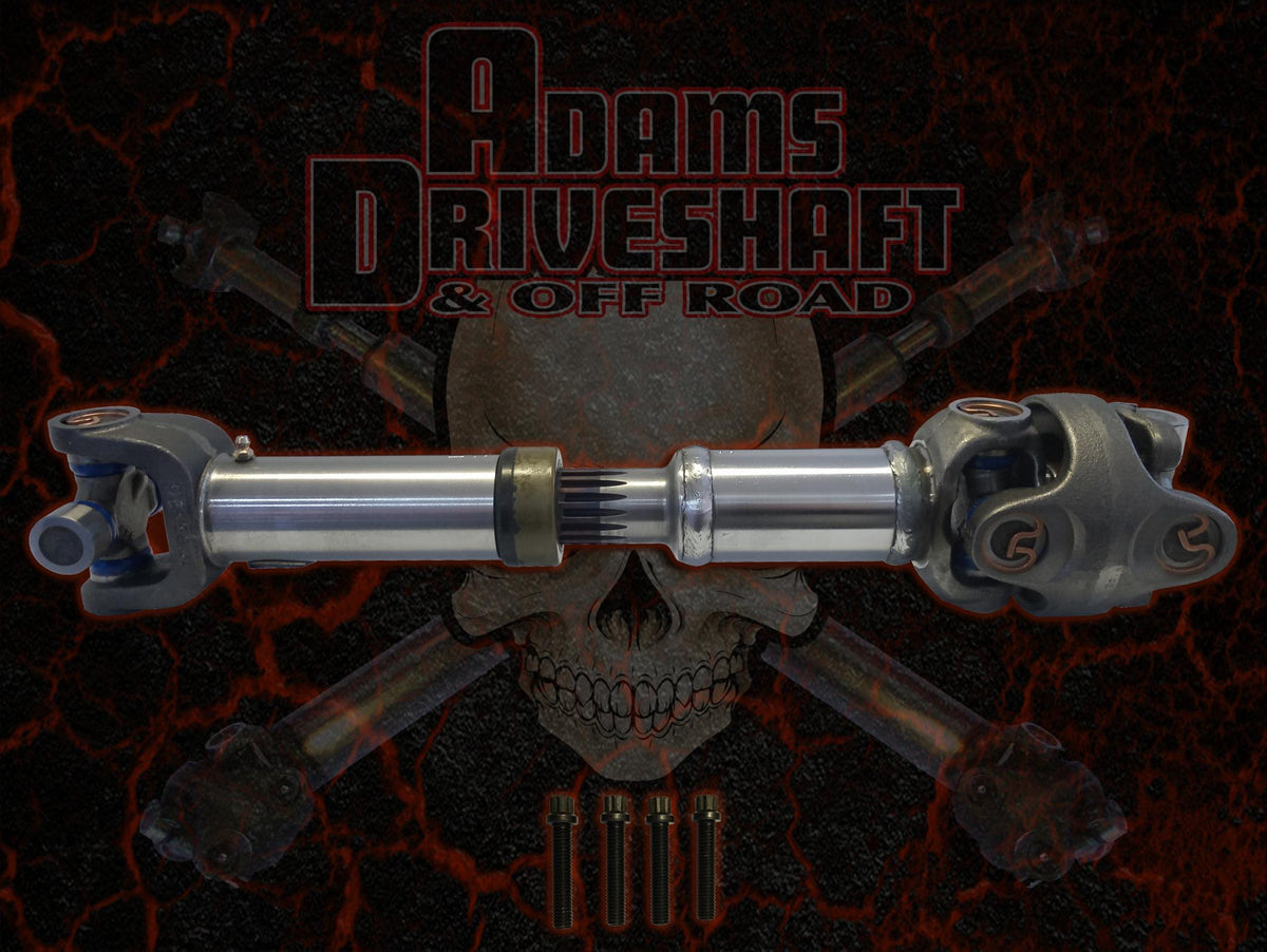 Adams Driveshaft YJ Rear 1310 CV Driveshaft 1987-1993 Extreme Duty Series