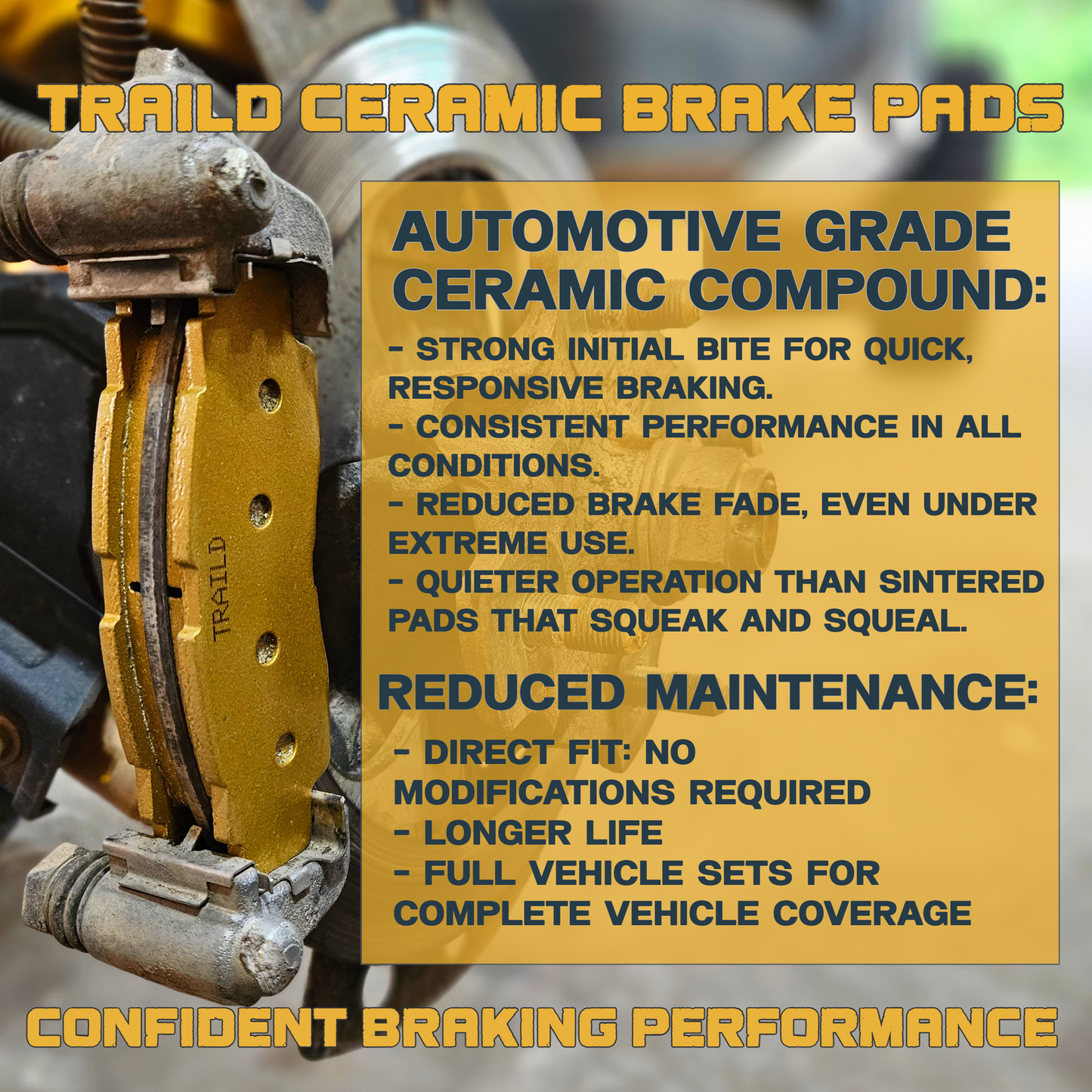 Honda Talon 1000R/1000X/1000X-4 2019-2026 Ridge Rider Rotor and Pad Kit