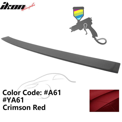 2012-2018 BMW F30 3-Series Sedan A Style Roof Spoiler ABS Painted