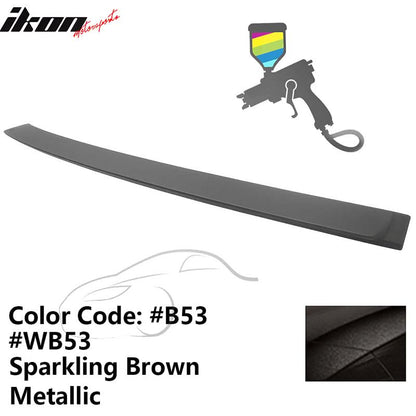 2012-2018 BMW F30 3-Series Sedan A Style Roof Spoiler ABS Painted