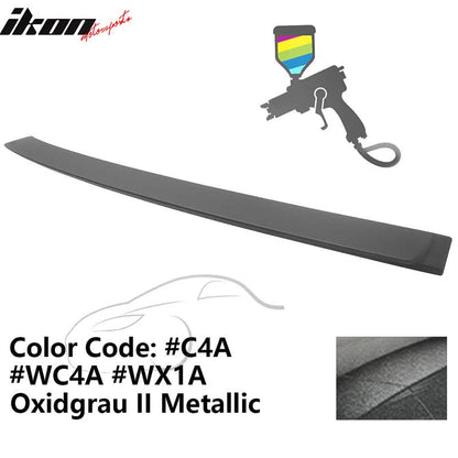 2012-2018 BMW F30 3-Series Sedan A Style Roof Spoiler ABS Painted