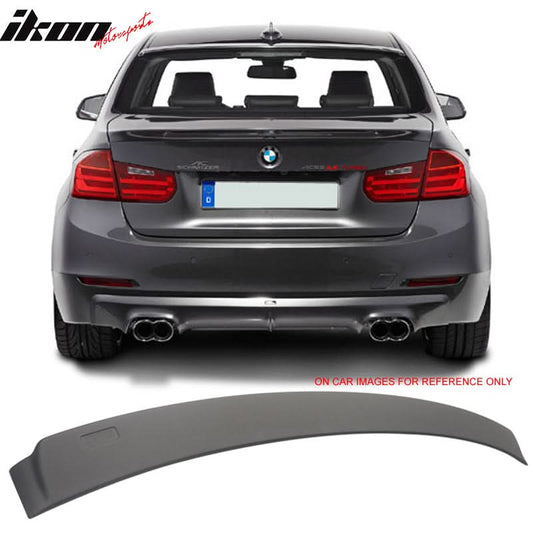 2012-2018 BMW 3-Series F30 Sedan AC-S Matte Black Roof Spoiler Wing