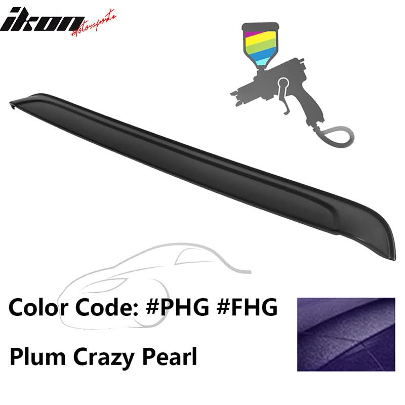Fits 08-17 Dodge Challenger Ikon Rear Roof Spoiler Wing