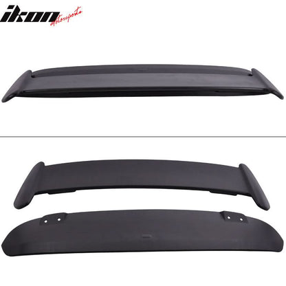 1996-2000 Honda Civic TR Style Unpainted Roof Spoiler Black 2PC ABS