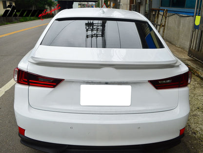 2014-2020 Lexus IS250 Sedan F-Sport Style Unpainted Gray Roof Spoiler
