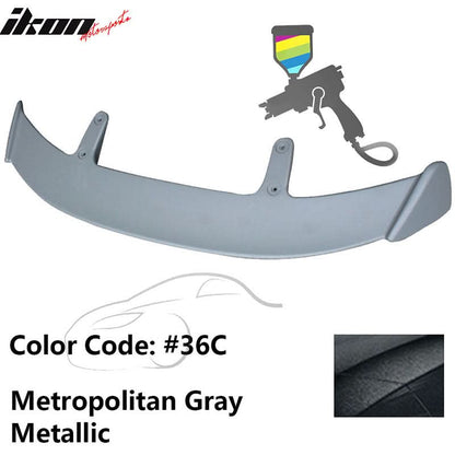 2014-2017 Mazda 3 Hatchback AE Style Painted Rear Roof Spoiler ABS