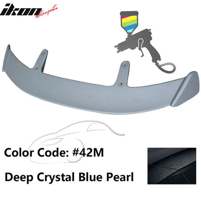 2014-2017 Mazda 3 Hatchback AE Style Painted Rear Roof Spoiler ABS
