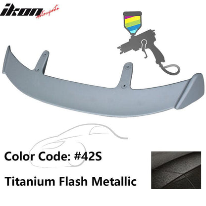 2014-2017 Mazda 3 Hatchback AE Style Painted Rear Roof Spoiler ABS
