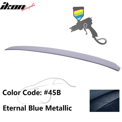 2014-2017 Mazda 3 Sedan 4-Door OE Style Rear Roof Spoiler Lip Wing ABS