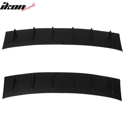 2002-2007 Subaru Impreza WRX STI V Style Matte Black Roof Spoiler