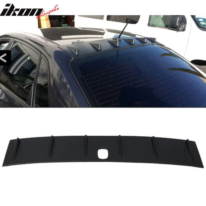 2008-2014 Subaru WRX STI V Style Matte Black Roof Fin Spoiler