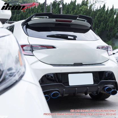 2019-2025 Toyota GR Corolla Sport J Style Unpainted Gray Roof Spoiler