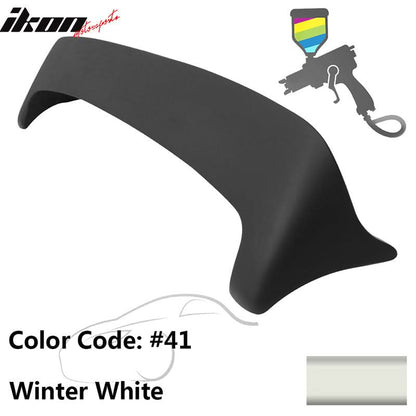 Fits 09-13 Toyota Corolla S LE XLE XRS ABS Rear Roof Spoiler Unblack