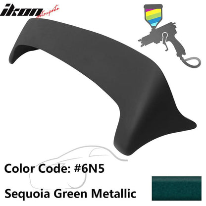 Fits 09-13 Toyota Corolla S LE XLE XRS ABS Rear Roof Spoiler Unblack