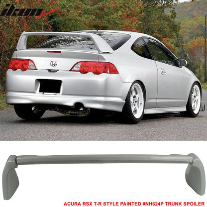 2002-2006 Acura RSX T-R Aspec Painted #NH624P Rear Spoiler Wing + Lid