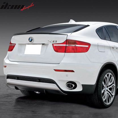 2008-2014 BMW E71 X6 Performance Style Matte Black Rear Spoiler Wing
