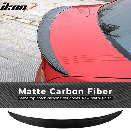 2007-2013 BMW E93 Performance Style Trunk Spoiler Matte Carbon Fiber