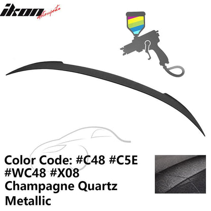 2012-2019 BMW F13 M6 Coupe V Style Rear Spoiler ABS