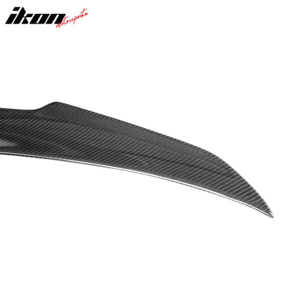 2015-2020 BMW F82 M4 Coupe V Style Rear Spoiler Wing Carbon Fiber Lip