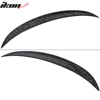 2012-2018 BMW F30 F80 P Style Forged Carbon Fiber Trunk Spoiler