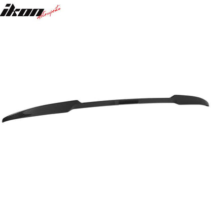 2017-2023 BMW G30 5-Series 4DR M4 Style Rear Spoiler Wing Carbon Fiber