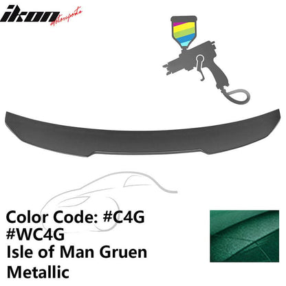 2021-2023 BMW G22 430i G82 M4 PSM Trunk Spoiler ABS