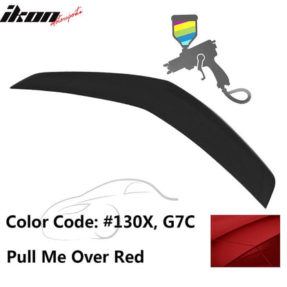 2013-2018 Cadillac ATS Sedan OEM Style Painted Rear Trunk Spoiler