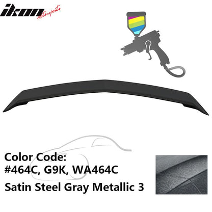 2016-2019 Cadillac ATS Sedan V Style Trunk Spoiler Wing ABS