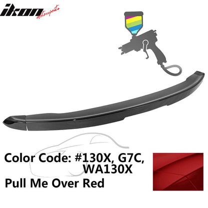 2016-2024 Chevy Camaro OEM Style Painted Rear Trunk Spoiler Wing ABS