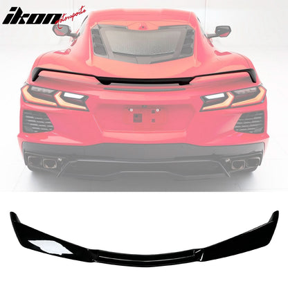 2020-2025 Chevy Corvette Z51 Style Trunk Rear Spoiler Wing ABS