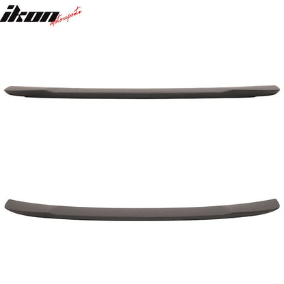2015-2023 Dodge Charger SRT Hellcat Matte Black Trunk Spoiler Lip ABS