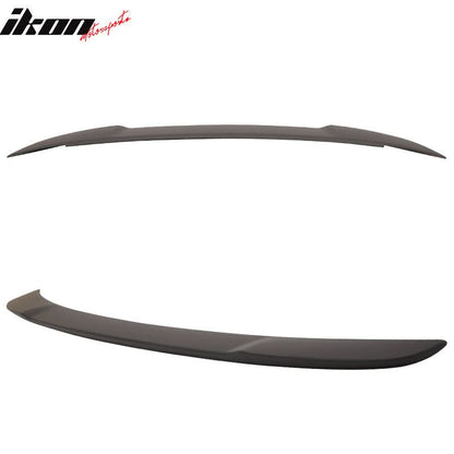 2015-2023 Dodge Charger SRT Hellcat Matte Black Trunk Spoiler Lip ABS