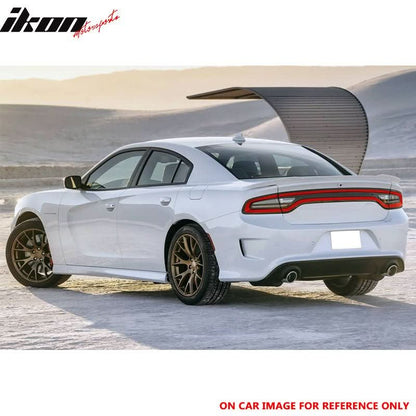15-23 Dodge Charger SRT8 SRT Hellcat Matte Black Rear Spoiler Wing ABS